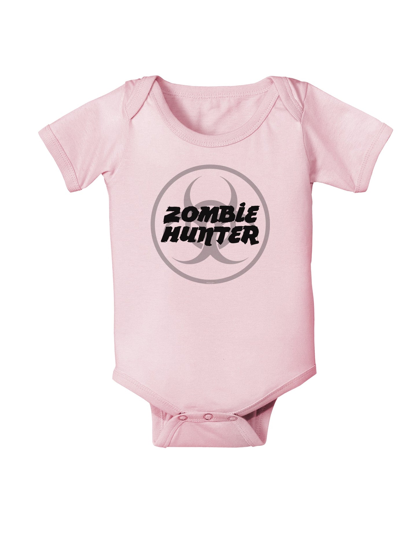 Zombie Hunter - Zombie Apocalypse Baby Romper Bodysuit-Baby Romper-TooLoud-Light-Pink-06-Months-Davson Sales