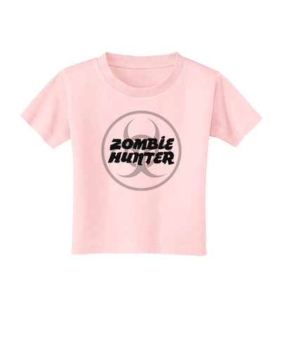 Zombie Hunter - Zombie Apocalypse Toddler T-Shirt-Toddler T-Shirt-TooLoud-Light-Pink-2T-Davson Sales