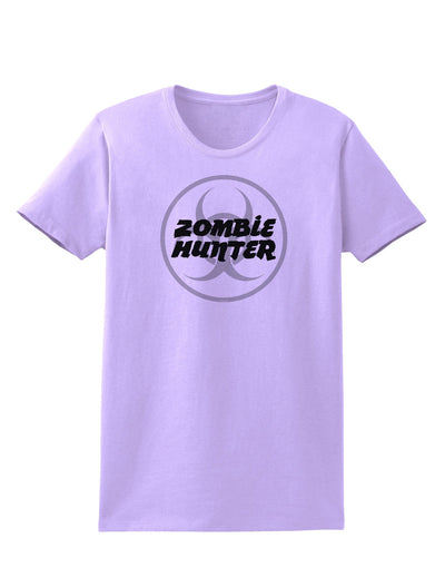 Zombie Hunter - Zombie Apocalypse Womens T-Shirt-Womens T-Shirt-TooLoud-Lavender-X-Small-Davson Sales