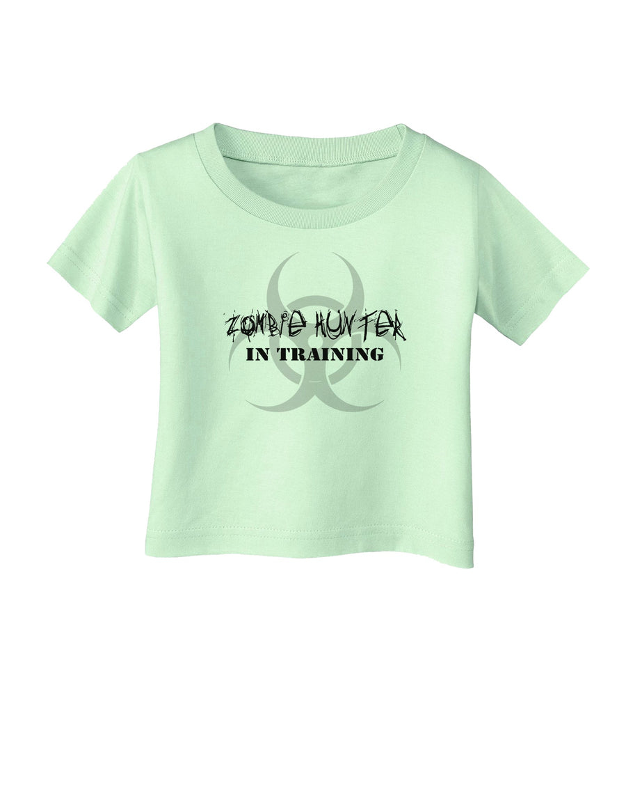 Zombie Hunter in Training - Biohazard Infant T-Shirt-Infant T-Shirt-TooLoud-White-06-Months-Davson Sales