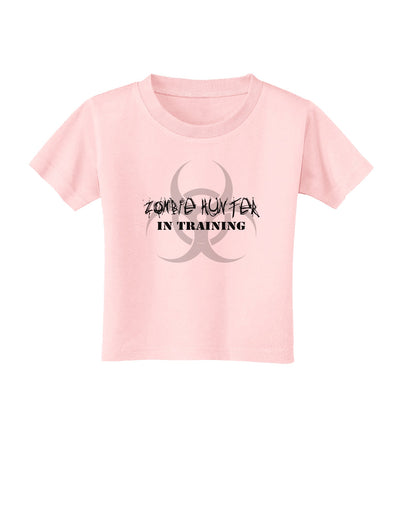 Zombie Hunter in Training - Biohazard Toddler T-Shirt-Toddler T-Shirt-TooLoud-Light-Pink-2T-Davson Sales