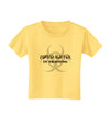 Zombie Hunter in Training - Biohazard Toddler T-Shirt-Toddler T-Shirt-TooLoud-Daffodil-Yellow-2T-Davson Sales