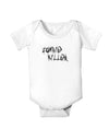 Zombie Killer - Apocalypse - Halloween Baby Romper Bodysuit-Baby Romper-TooLoud-White-06-Months-Davson Sales