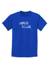 Zombie Killer - Apocalypse - Halloween Childrens Dark T-Shirt-Childrens T-Shirt-TooLoud-Royal-Blue-X-Small-Davson Sales