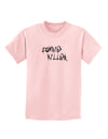 Zombie Killer - Apocalypse - Halloween Childrens T-Shirt-Childrens T-Shirt-TooLoud-PalePink-X-Small-Davson Sales