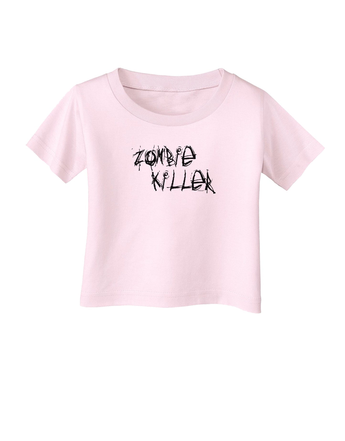 Zombie Killer - Apocalypse - Halloween Infant T-Shirt-Infant T-Shirt-TooLoud-Light-Pink-06-Months-Davson Sales