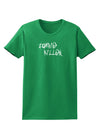 Zombie Killer - Apocalypse - Halloween Womens Dark T-Shirt-Womens T-Shirt-TooLoud-Kelly-Green-X-Small-Davson Sales