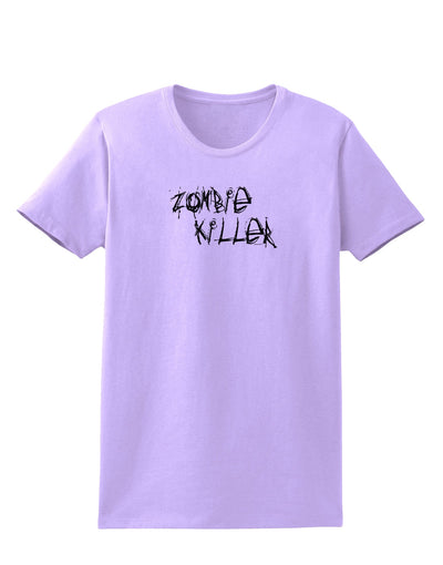 Zombie Killer - Apocalypse - Halloween Womens T-Shirt-Womens T-Shirt-TooLoud-Lavender-X-Small-Davson Sales