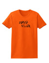 Zombie Killer - Apocalypse - Halloween Womens T-Shirt-Womens T-Shirt-TooLoud-Orange-X-Small-Davson Sales