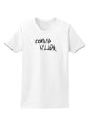 Zombie Killer - Apocalypse - Halloween Womens T-Shirt-Womens T-Shirt-TooLoud-White-X-Small-Davson Sales