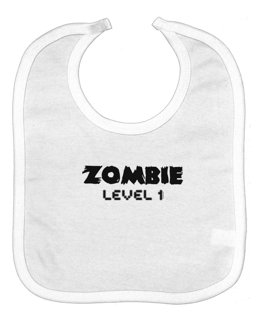 Zombie Level 1 - Funny - Halloween Baby Bib