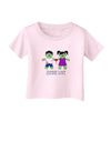 Zombie Love Couple Halloween Infant T-Shirt-Infant T-Shirt-TooLoud-Light-Pink-06-Months-Davson Sales