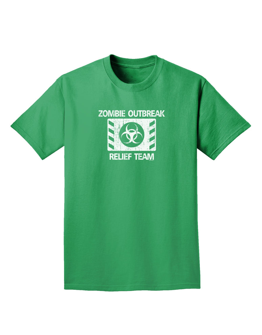 Zombie Outbreak Relief Team Biohazard Adult Dark T-Shirt-Mens T-Shirt-TooLoud-Purple-Small-Davson Sales