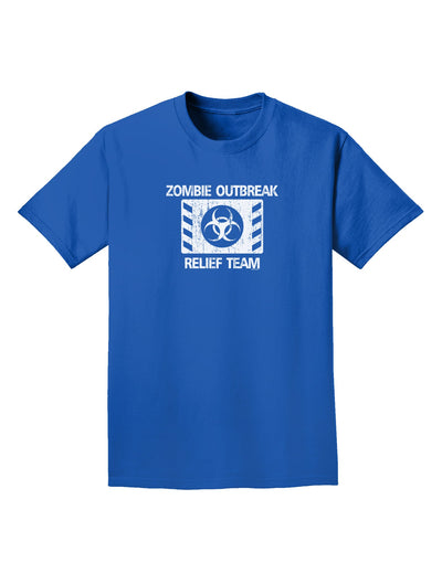 Zombie Outbreak Relief Team Biohazard Adult Dark T-Shirt-Mens T-Shirt-TooLoud-Royal-Blue-Small-Davson Sales