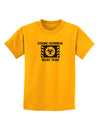 Zombie Outbreak Relief Team Biohazard Childrens T-Shirt-Childrens T-Shirt-TooLoud-Gold-X-Small-Davson Sales