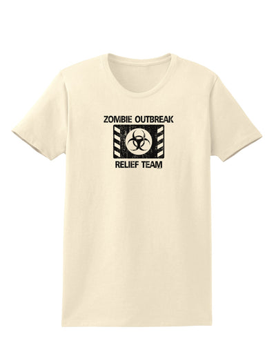 Zombie Outbreak Relief Team Biohazard Womens T-Shirt-Womens T-Shirt-TooLoud-Natural-X-Small-Davson Sales