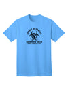 Zombie Outbreak Response Team Biohazard Adult T-Shirt - A Must-Have for Zombie Enthusiasts-Mens T-shirts-TooLoud-Aquatic-Blue-Small-Davson Sales