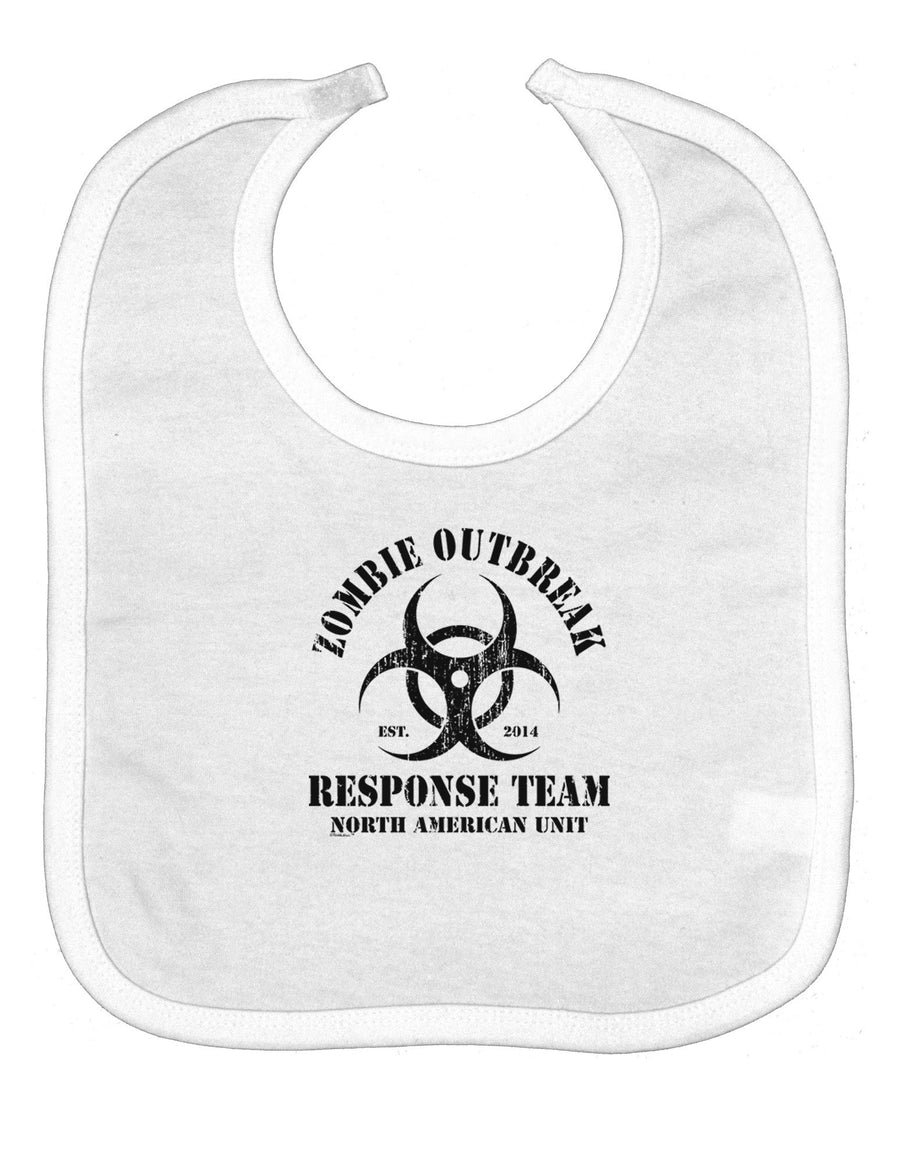 Zombie Outbreak Response Team Biohazard Baby Bib