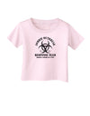 Zombie Outbreak Response Team Biohazard Infant T-Shirt-Infant T-Shirt-TooLoud-Light-Pink-06-Months-Davson Sales