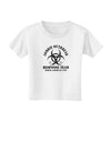 Zombie Outbreak Response Team Biohazard Toddler T-Shirt-Toddler T-Shirt-TooLoud-White-2T-Davson Sales