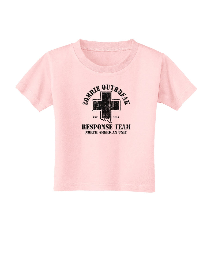 Zombie Outbreak Response Team NA Unit Toddler T-Shirt-Toddler T-Shirt-TooLoud-White-2T-Davson Sales