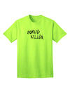 Zombie Slayer - Apocalypse-themed Halloween Adult T-Shirt-Mens T-shirts-TooLoud-Neon-Green-Small-Davson Sales