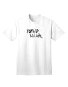 Zombie Slayer - Apocalypse-themed Halloween Adult T-Shirt-Mens T-shirts-TooLoud-White-Small-Davson Sales