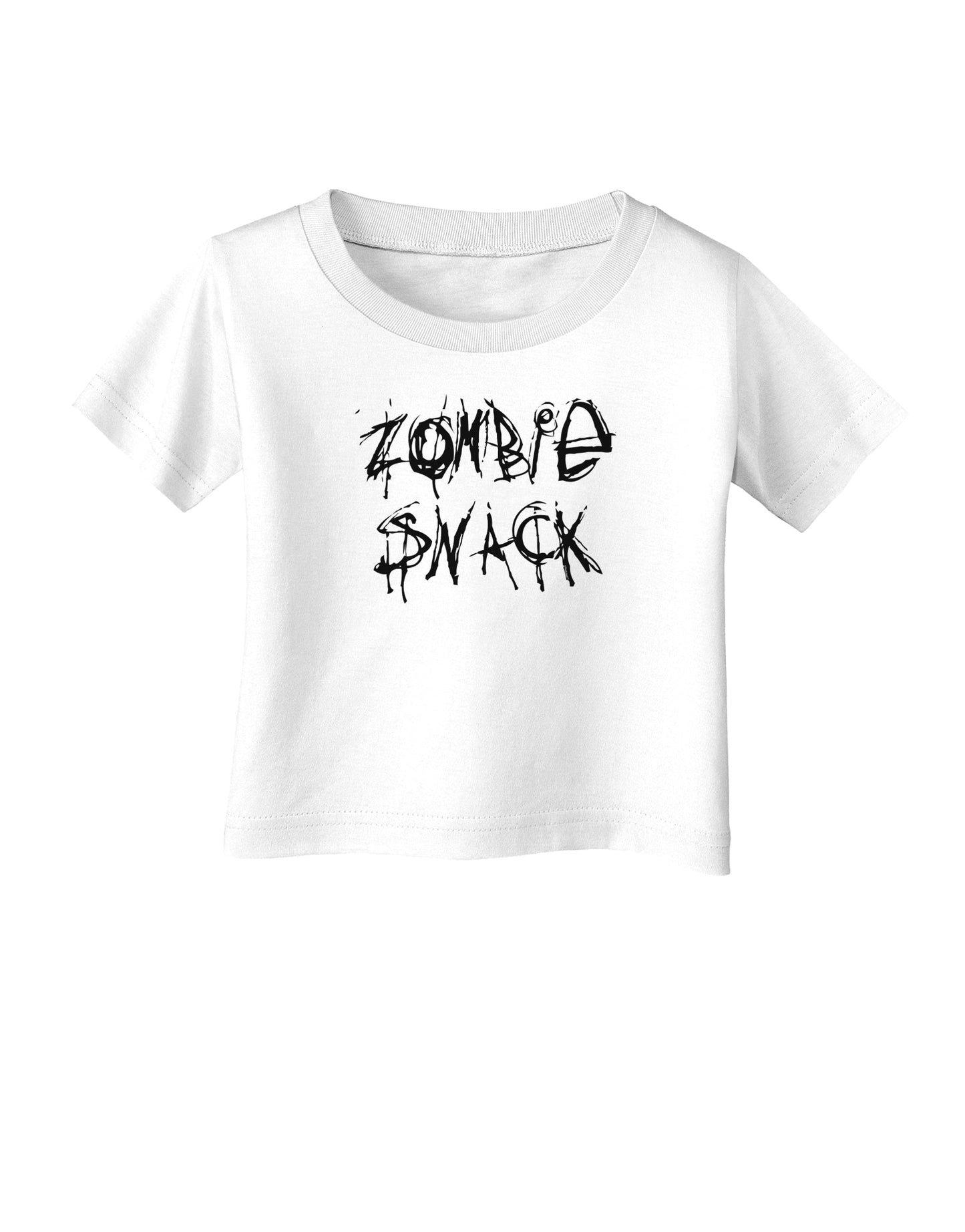 Zombie Snack - Zombie Apocalypse Infant T-Shirt-Infant T-Shirt-TooLoud-White-06-Months-Davson Sales