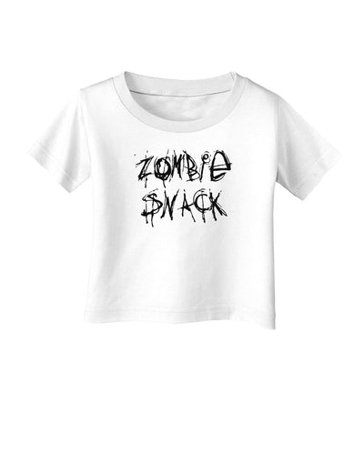 Zombie Snack - Zombie Apocalypse Infant T-Shirt-Infant T-Shirt-TooLoud-White-06-Months-Davson Sales