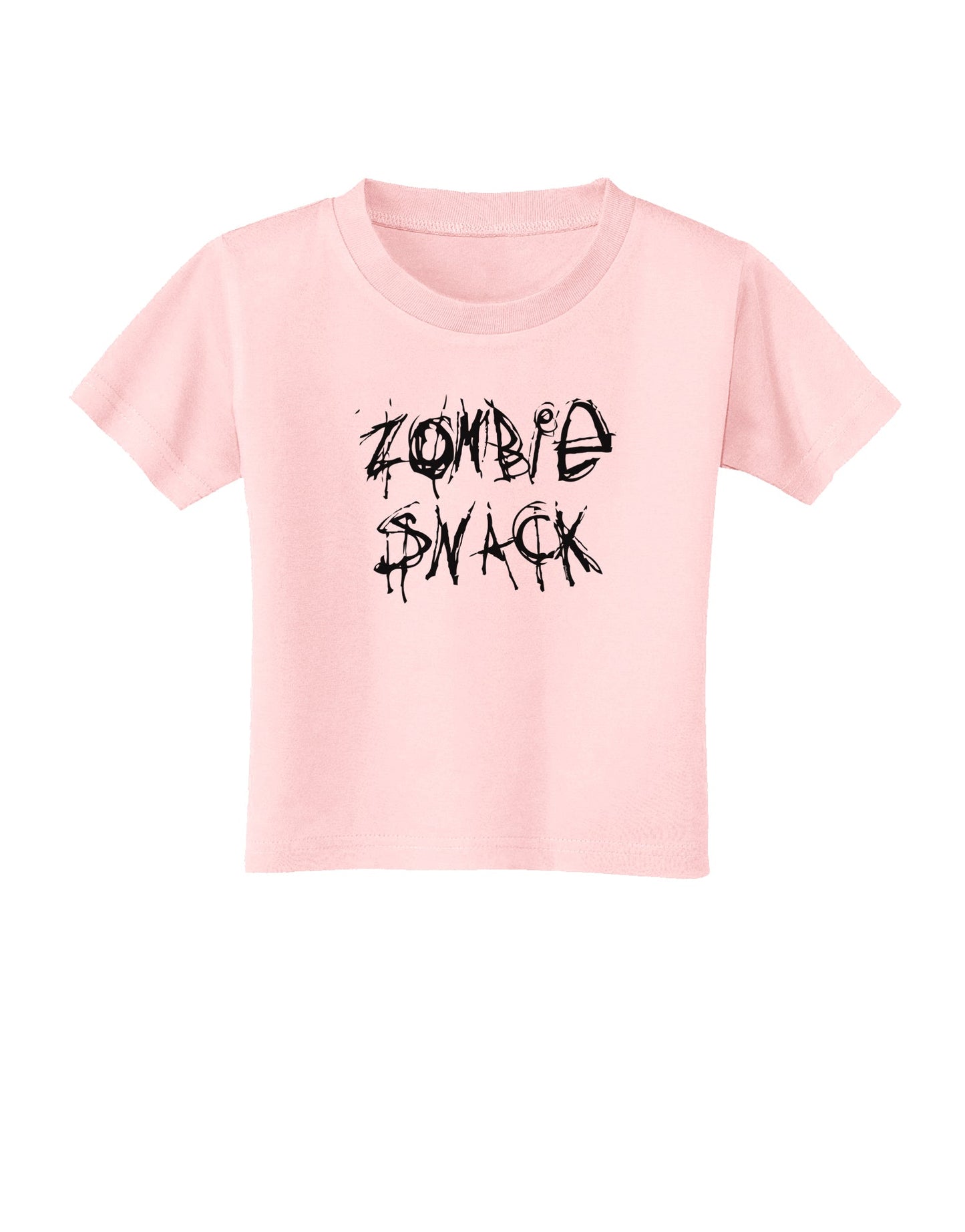 Zombie Snack - Zombie Apocalypse Toddler T-Shirt-Toddler T-Shirt-TooLoud-Light-Pink-2T-Davson Sales