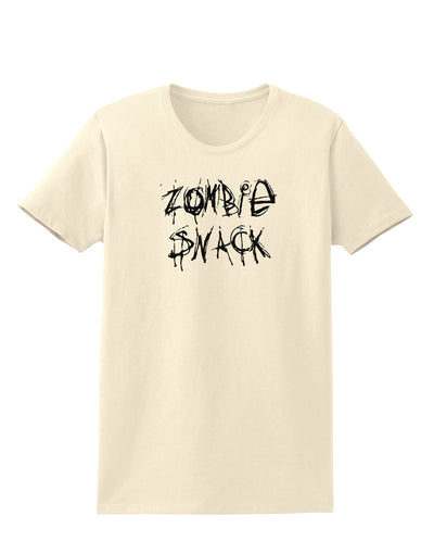 Zombie Snack - Zombie Apocalypse Womens T-Shirt-Womens T-Shirt-TooLoud-Natural-X-Small-Davson Sales