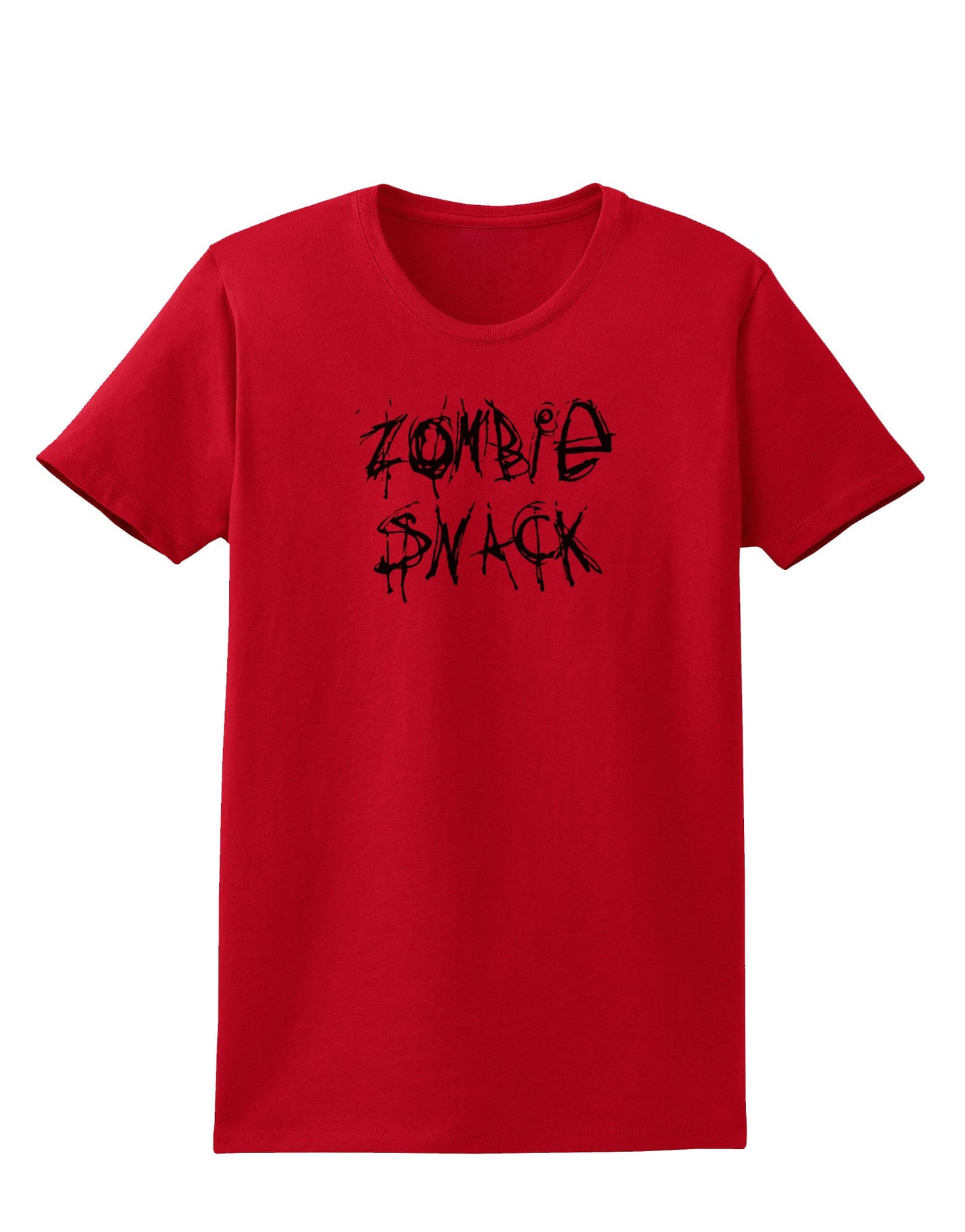 Zombie Snack - Zombie Apocalypse Womens T-Shirt-Womens T-Shirt-TooLoud-Red-X-Small-Davson Sales