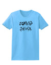 Zombie Snack - Zombie Apocalypse Womens T-Shirt-Womens T-Shirt-TooLoud-Aquatic-Blue-X-Small-Davson Sales