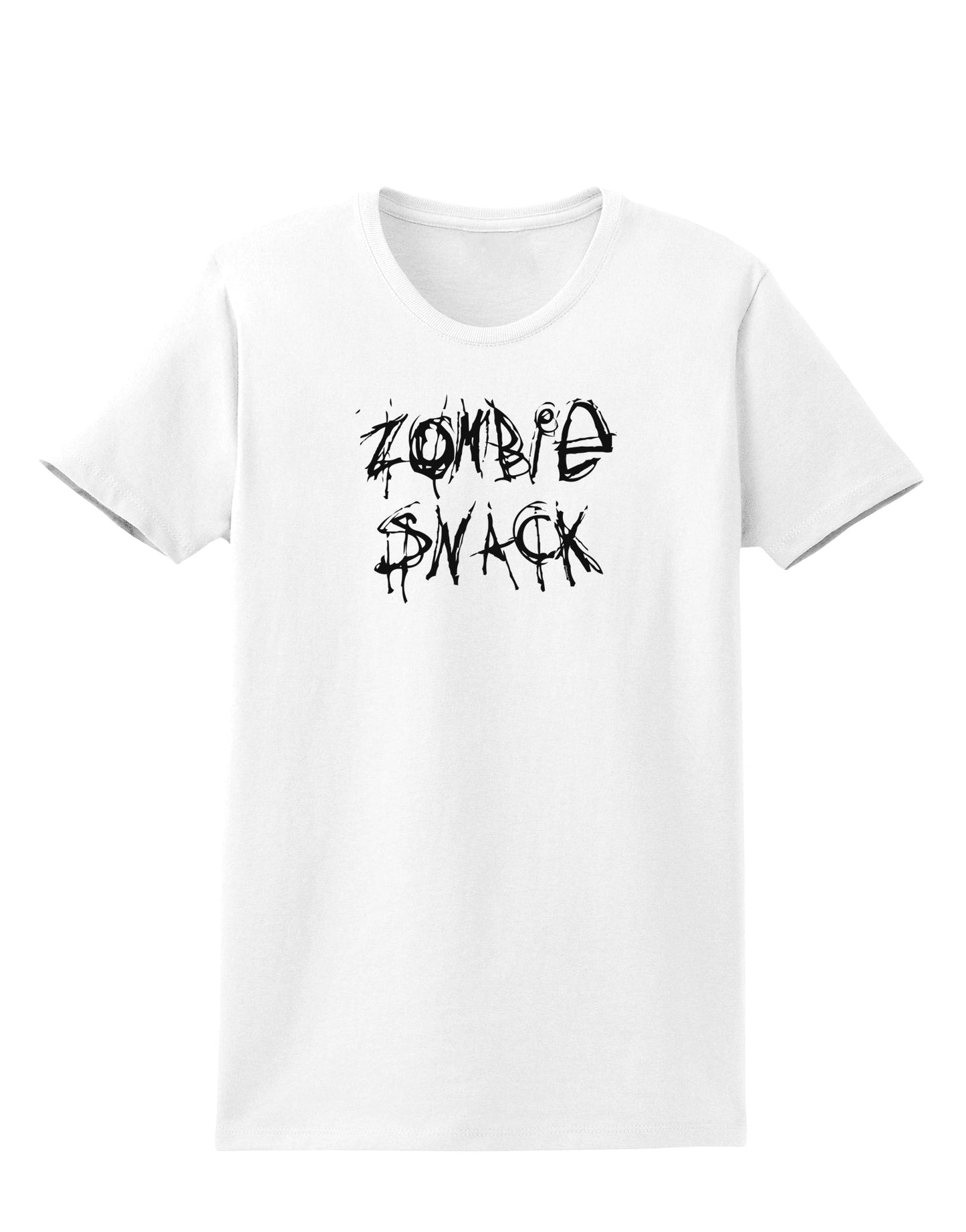 Zombie Snack - Zombie Apocalypse Womens T-Shirt-Womens T-Shirt-TooLoud-White-X-Small-Davson Sales