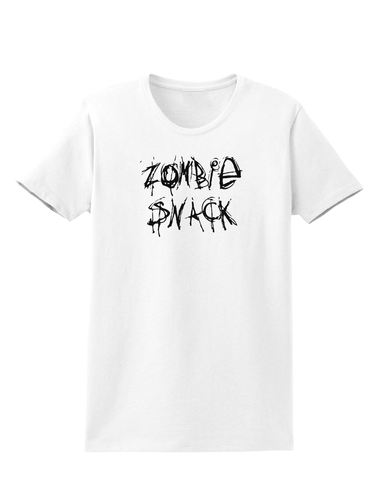 Zombie Snack - Zombie Apocalypse Womens T-Shirt-Womens T-Shirt-TooLoud-White-X-Small-Davson Sales