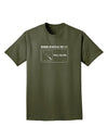 Zombie Survival Tip # 17 - Big Stick Adult Dark T-Shirt-Mens T-Shirt-TooLoud-Military-Green-Small-Davson Sales