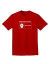 Zombie Survival Tip # 5 - Aim for Head Adult Dark T-Shirt-Mens T-Shirt-TooLoud-Red-Small-Davson Sales