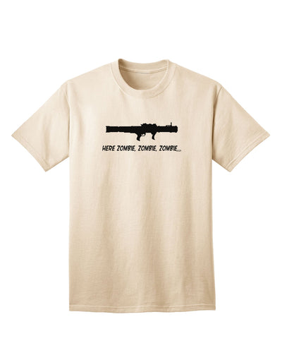 Zombie-themed Bazooka Adult T-Shirt Collection-Mens T-shirts-TooLoud-Natural-Small-Davson Sales