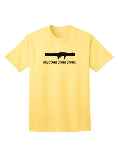 Zombie-themed Bazooka Adult T-Shirt Collection-Mens T-shirts-TooLoud-Yellow-Small-Davson Sales