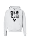 A Man With Chickens Hoodie Sweatshirt-Hoodie-TooLoud-White-Small-Davson Sales