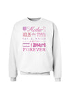 A Mother Holds Mother's Day Sweatshirt-Sweatshirts-TooLoud-White-Small-Davson Sales