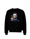 Abraham Drinkoln Adult Dark Sweatshirt-Sweatshirt-TooLoud-Black-Small-Davson Sales