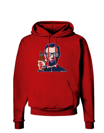 Abraham Drinkoln Dark Hoodie Sweatshirt-Hoodie-TooLoud-Red-Small-Davson Sales