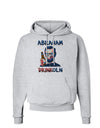 Abraham Drinkoln with Text Hoodie Sweatshirt-Hoodie-TooLoud-AshGray-Small-Davson Sales