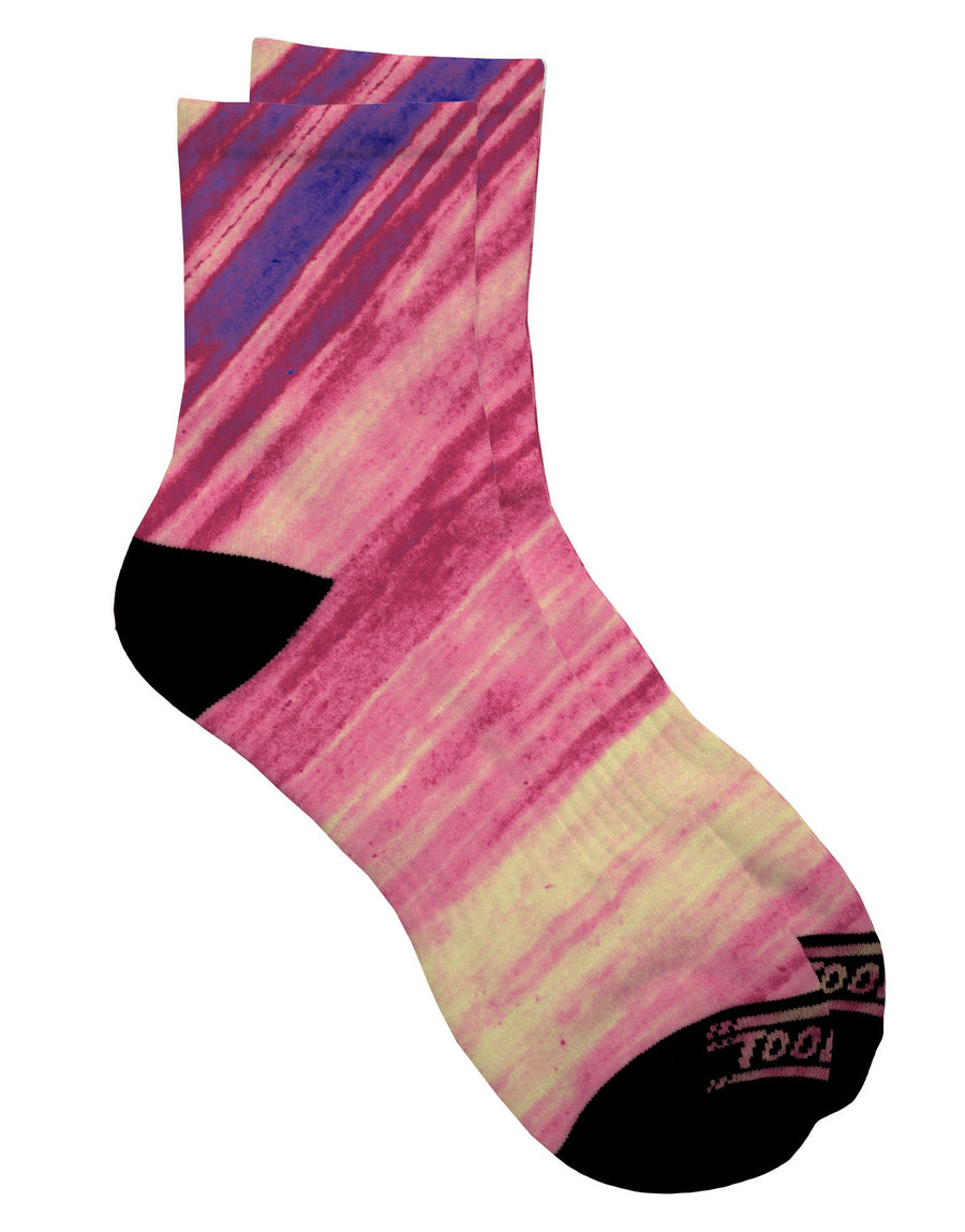 Abstract Adult Short Socks with Venus Storm Print - TooLoud-Socks-TooLoud-White-Ladies-4-6-Davson Sales