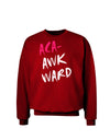 Aca-Awkward Adult Dark Sweatshirt-Sweatshirts-TooLoud-Deep-Red-Small-Davson Sales