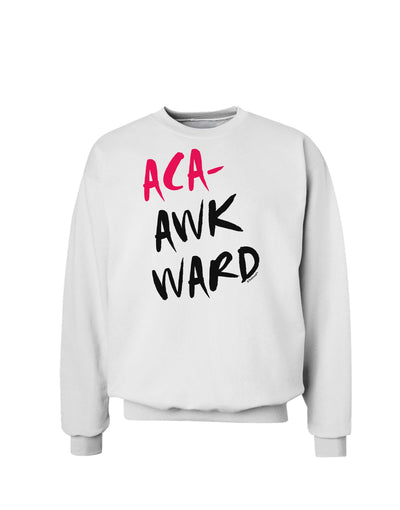 Aca-Awkward Sweatshirt-Sweatshirts-TooLoud-White-Small-Davson Sales