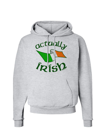 Actually Irish Hoodie Sweatshirt-Hoodie-TooLoud-AshGray-Small-Davson Sales