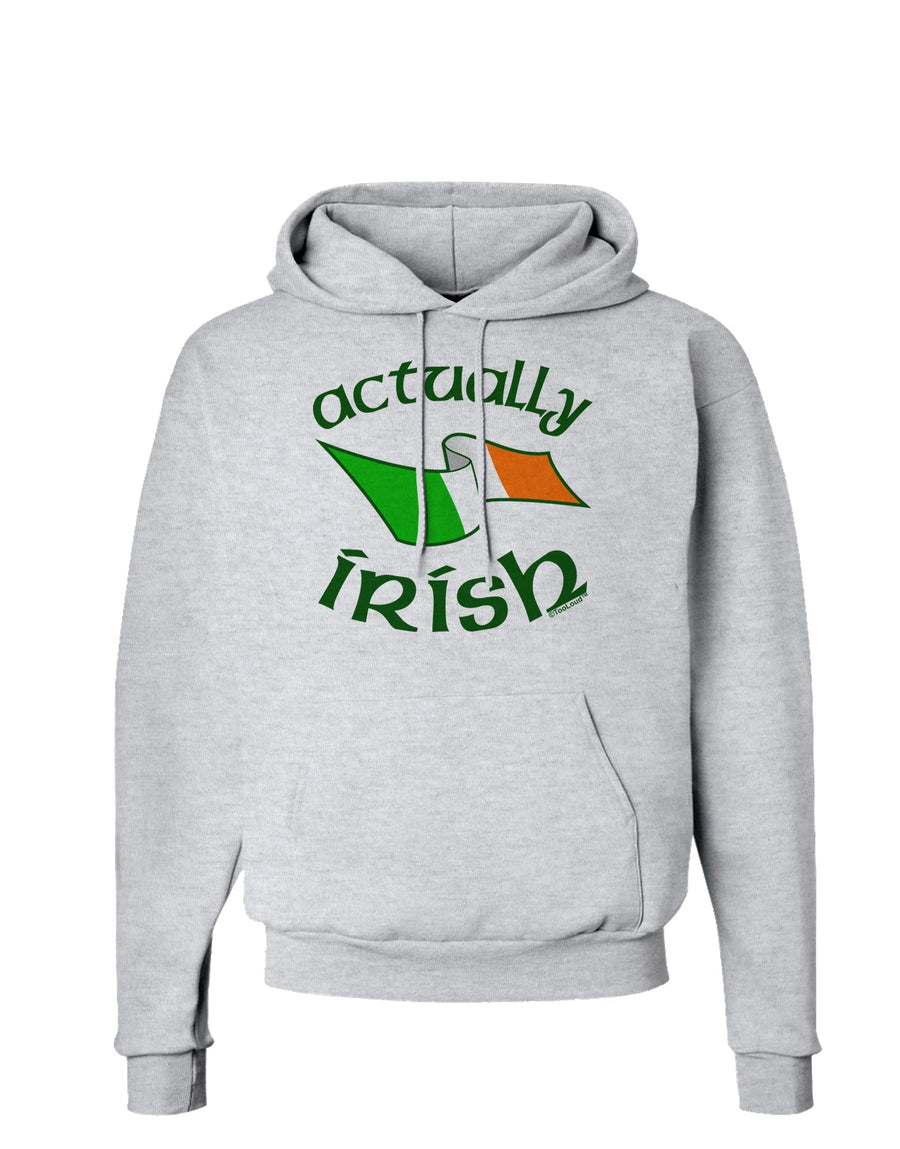 Actually Irish Hoodie Sweatshirt-Hoodie-TooLoud-White-Small-Davson Sales