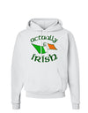 Actually Irish Hoodie Sweatshirt-Hoodie-TooLoud-White-Small-Davson Sales